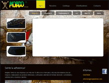 Tablet Screenshot of mojadotenis.com